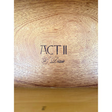 Load image into Gallery viewer, Vintage MCM Dixie Act 2 Campaign Style Dresser Brass Pulls Warm Wood Tone Lowboy
