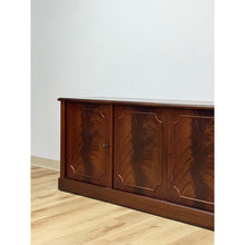 Load image into Gallery viewer, Aurora Mahogany Credenza Sideboard Locking Belgium Mid Century Transitional
