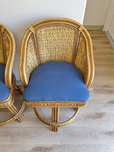 Load image into Gallery viewer, Set of 3 Woven Barstools
