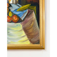 Load image into Gallery viewer, Vintage Original Signed By Leonello 1965 Fruit Still Life Acrylic Canvas
