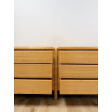 Load image into Gallery viewer, Custom Oak 6-Drawer Dresser Butcher Block Top Vintage Handcrafted Bedroom Piece
