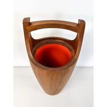 Load image into Gallery viewer, RARE Jen Quistgaard for Dansk Teak Ice Bucket MCM Brazilia Inspired Vintage
