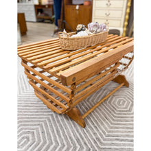 Load image into Gallery viewer, Faux Lobster Trap Coffee Table Nautical Coastal Rustic Accent Table
