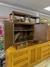 Load image into Gallery viewer, Mid Century Modern Record Cabinet
