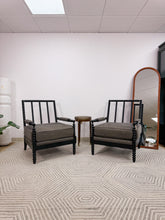 Load image into Gallery viewer, Pair of Bobbin Spindle Chairs
