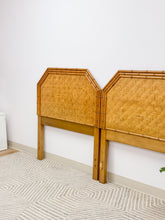Load image into Gallery viewer, Bamboo Parquetry Headboards-King or 2 Twins
