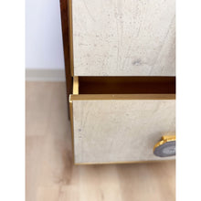Load image into Gallery viewer, John Richard Designer Amethyst Geode Stone Credenza, Modern Statement Piece
