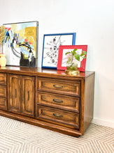 Load image into Gallery viewer, Mid Century 9 Drawer Dresser
