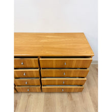 Load image into Gallery viewer, Founders Furniture MCM Blonde Twelve Drawer Dresser Vintage Mid-Century Modern
