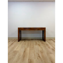 Load image into Gallery viewer, Rare Vintage Hekman MCM Burlwood Desk with Three Drawers Mid Century Collectable
