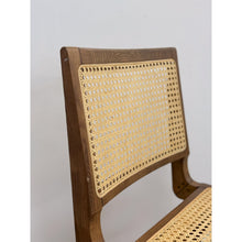 Load image into Gallery viewer, Safavieh Couture Cane Two Tone Accent Chair Coastal Like New
