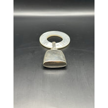 Load image into Gallery viewer, Vintage Sterling Silver And Mother Of Pearl Baby Rattle By Webster
