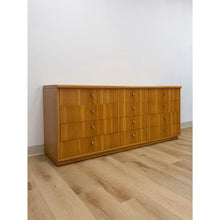 Load image into Gallery viewer, Founders Furniture MCM Blonde Twelve Drawer Dresser Vintage Mid-Century Modern
