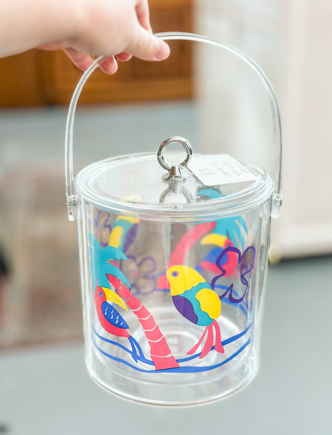 Vintage 90’s Acrylic Ice Bucket