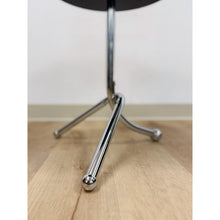 Load image into Gallery viewer, Vintage MCM Style Round Wood Top Chrome Leg End Table Retro Accent Side Table
