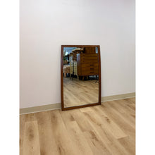 Load image into Gallery viewer, United Furniture MCM Curved Walnut Mirror Vintage Mid-Century Bedroom Mirror
