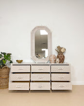 Load image into Gallery viewer, White 9-Drawer Dresser
