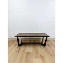 Load image into Gallery viewer, Vintage Style Williams Sonoma Home Dark Walnut Coffee Table MCM Wood
