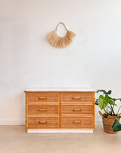 Load image into Gallery viewer, Woven Front Laminate Dresser
