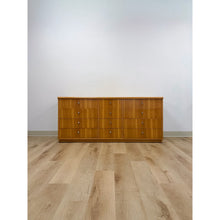 Load image into Gallery viewer, Founders Furniture MCM Blonde Twelve Drawer Dresser Vintage Mid-Century Modern
