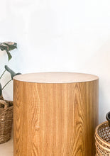 Load image into Gallery viewer, Single Drum Laminate Side Table
