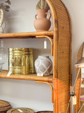 Load image into Gallery viewer, Oversized Arched Rattan Shelf
