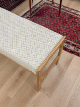 Load image into Gallery viewer, Upholstered Modern Bench
