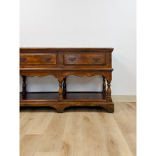 Load image into Gallery viewer, Theodore Alexander Georgian Console Buffet Three Drawer Designer Storage 78"
