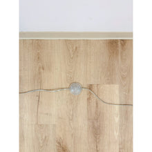 Load image into Gallery viewer, Chrome Lollipop Table Lamp Vintage MCM White Tinted Top Space Age Lighting
