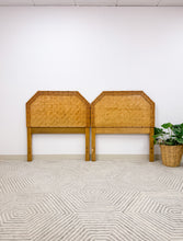 Load image into Gallery viewer, Bamboo Parquetry Headboards-King or 2 Twins
