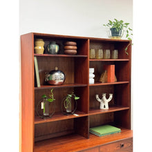 Load image into Gallery viewer, Danish Modern Rosewood Shelf Unit Bookcase Cabinet Made in Denmark
