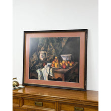 Load image into Gallery viewer, Vintage Paul Cezanne Matted Framed Large Print Still Life W/Apples and Peaches
