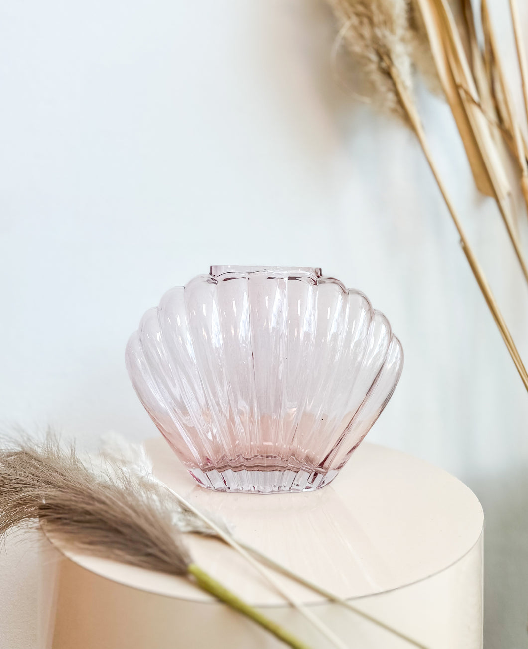 Pink Shell Vase