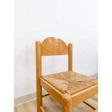 Load image into Gallery viewer, Hank Lowenstein MCM Blonde Dining Chair Vintage Mid-Century Modern Arched Back
