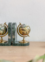 Load image into Gallery viewer, Pair of Marble Globe Bookends
