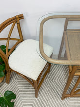 Load image into Gallery viewer, Rattan Honeymoon Bistro Set- Counter Height
