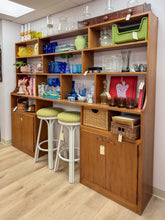 Load image into Gallery viewer, Mid Century Wall Shelf Unit
