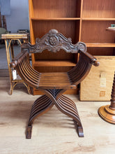 Load image into Gallery viewer, Vintage Italian Walnut Chair
