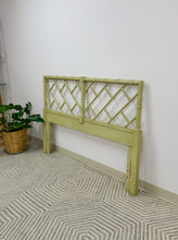 Load image into Gallery viewer, Queen Henry Link Faux Bamboo Headboard
