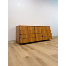 Load image into Gallery viewer, Founders Furniture MCM Blonde Twelve Drawer Dresser Vintage Mid-Century Modern

