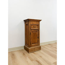 Load image into Gallery viewer, Antique Pedestal Primitive Rustic Provincial European Wood Display Stand
