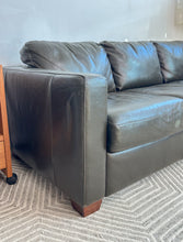 Load image into Gallery viewer, Genuine Leather Queen Sleeper Sofa
