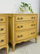 Load image into Gallery viewer, Pair of French Provincial Solid Wood Chests
