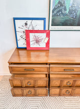 Load image into Gallery viewer, Dixie 9 Drawer Mid Century Dresser
