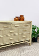 Load image into Gallery viewer, Ficks Reed Bamboo Woven Dresser
