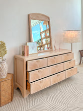 Load image into Gallery viewer, 9-Drawer Pencil Reed Dresser
