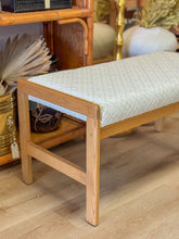 Load image into Gallery viewer, Upholstered Modern Bench
