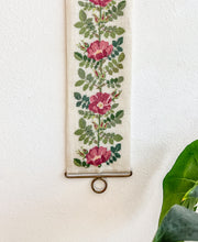 Load image into Gallery viewer, Embroidered Crewel Bell Pull
