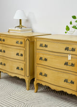 Load image into Gallery viewer, Pair of French Provincial Solid Wood Chests
