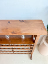 Load image into Gallery viewer, Wine Rack Console Table

